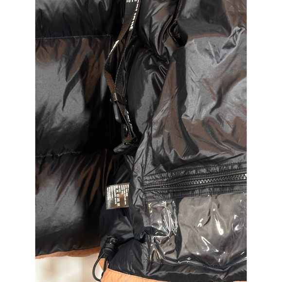 AlphaStyle Puffer Jacket Ski Down Coat Tie Dye Magnetic Buckle  size S - Picture 10 of 13